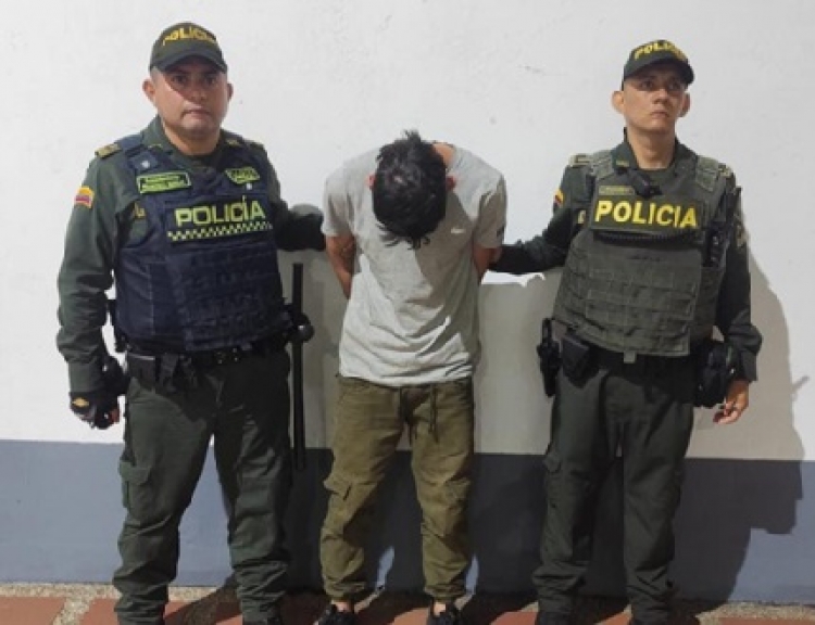 Policía de Yopal captura a joven por hurto de motocicleta en Provivienda