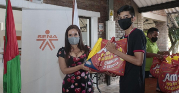 El SENA Regional Casanare llega a los mil mercados entregados