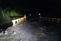 Crecientes súbitas obligaron al cierre de la Vía del Cusiana