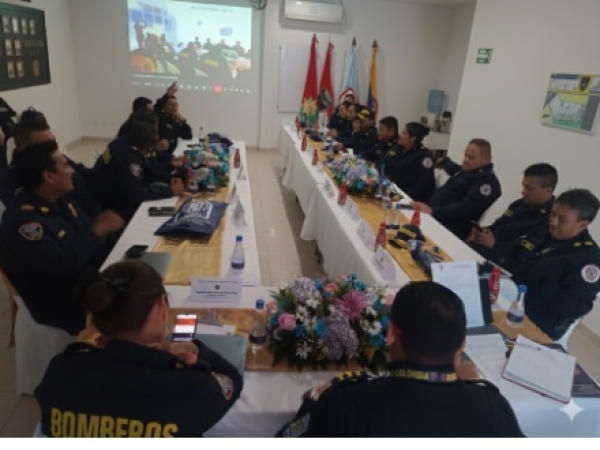 Comandantes de bomberos se reunieron en Tauramena