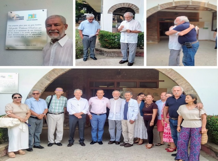 Leopoldo Cabrera fue galardonado por su aporte a la educación en Casanare