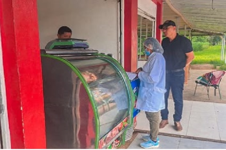 Autoridades inspeccionan expendios de carne en tres corregimientos para garantizar condiciones sanitarias óptimas