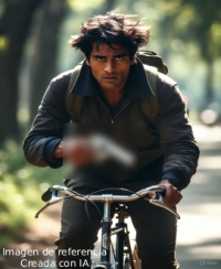 Sicario en bicicleta disparó en cuatro ocasiones contra su víctima