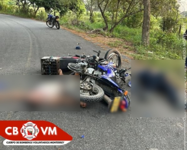Una persona resultó lesionada en siniestro vial en zona rural de Monterrey