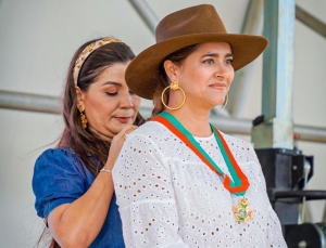Primera Dama, Juliana Ruíz recibió condecoración en Yopal por su aporte a la niñez y a las familias de Colombia