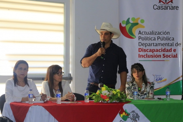 Avanza Política Pública de Discapacidad e Inclusión Social del Departamento