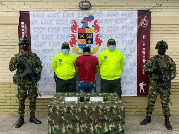 Capturado presunto cabecilla de finanzas del ELN