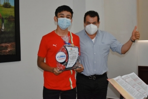 Reconocimiento al ciclista casanareño campeón de la Vuelta Tolima