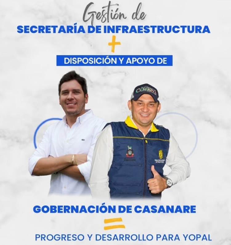 Más de 120 kilómetros de vías rurales se intervendrán en trabajo conjunto entre la Gobernación de Casanare y la Alcaldía de Yopal, a través de la Secretaría de Infraestructura Municipal