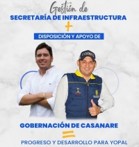 Más de 120 kilómetros de vías rurales se intervendrán en trabajo conjunto entre la Gobernación de Casanare y la Alcaldía de Yopal, a través de la Secretaría de Infraestructura Municipal
