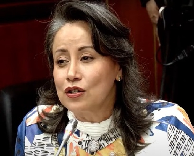 Senadora Sonia Bernal cita debate en el Senado por alza en tarifas de gas domiciliario