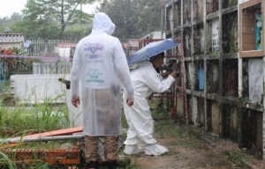 21 cuerpos fueron recuperados en cementerio de Aguazul que podrían corresponder a personas desaparecidas en el conflicto armado