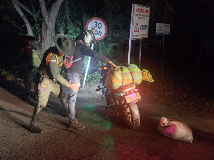 Ejército y Policía incautan más de 80 kilos de carne de contrabando